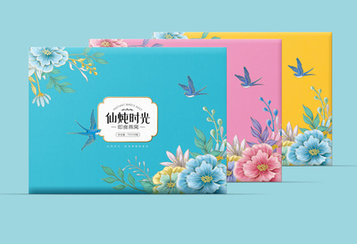 燕窝礼盒包装设计 圣智扬融合礼品花卉美学，诠释高端滋养新境界